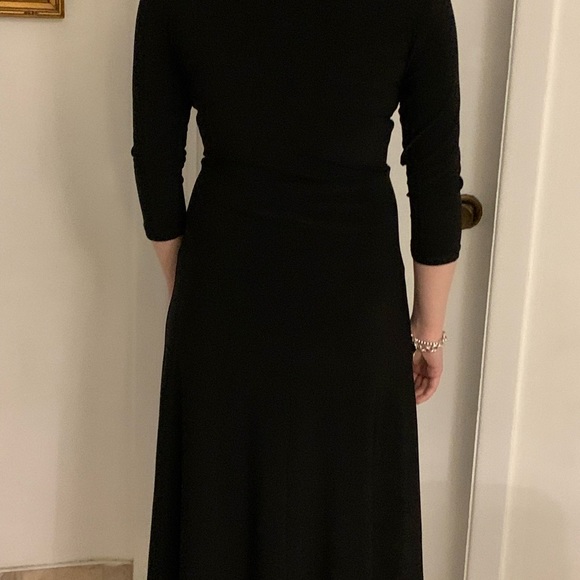 Rachel Zoe sexy and elegant faux wrap black dress NWOT size XS - Picture 14 of 14